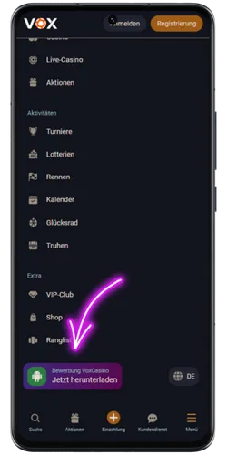 Vox Casino App Download