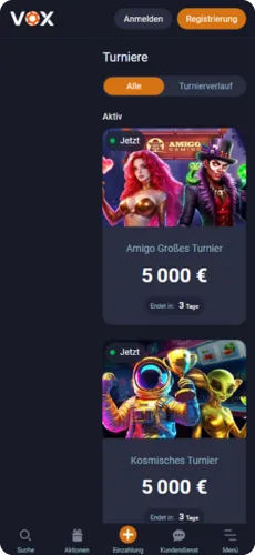 Site Vox Casino